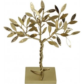 Inart Διακοσμητικό Χώρου από Μέταλλο Χρυσό 36x12x40cm Inart Διακοσμητικό Χώρου από Μέταλλο Χρυσό 36x12x40cm