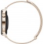 Huawei Watch GT 3 Elegant Stainless Steel 42mm Αδιάβροχο με Παλμογράφο (Gold Milanese Strap)