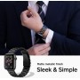 Spigen Modern Fit Λουράκι Μεταλλικό Μαύρο (Apple Watch 42/44mm)