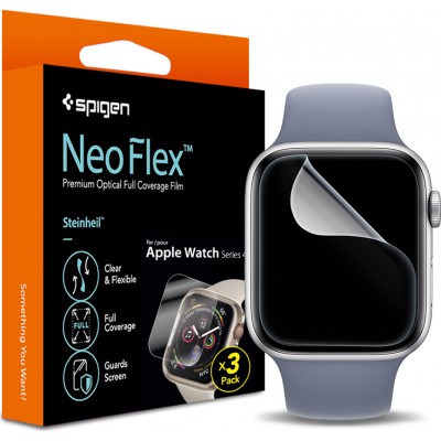 Spigen Apple Watch Series 4 (44mm) Neo Flex HD 3Pcs