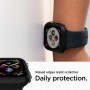 Spigen Thin Fit Πλαστική Θήκη σε Μαύρο χρώμα για το Apple Watch 44mm