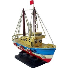Inart Διακοσμητικό Καράβι Μεταλλικό 18x6.5x17.5cmΚωδικός: 3-70-726-0264  Inart Διακοσμητικό Καράβι Μεταλλικό 18x6.5x17.5cmΚωδικός: 3-70-726-0264