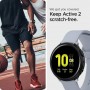 Spigen Liquid Air Θήκη Σιλικόνης σε Μαύρο χρώμα για το Galaxy Watch Active 2 44mm