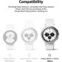 Ringke Bezel Styling σε Ασημί χρώμα για το Galaxy Watch 4 Classic 46mm