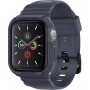 Spigen Rugged Armor Pro Θήκη Σιλικόνης Charcoal Gray για το Apple Watch 44mm