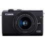 Canon Mirrorless Φωτογραφική Μηχανή EOS M200 Crop Frame Kit (EF-M 15-45mm F3.5-6.3 IS STM) Black