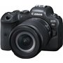 Canon Mirrorless Φωτογραφική Μηχανή EOS R6 Full Frame Kit (RF 24-105mm F4-7.1 IS STM) Black