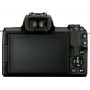 Canon Mirrorless Φωτογραφική Μηχανή EOS M50 Mark II Crop Frame Kit (EF-M 15-45mm F3.5-6.3 IS STM) Black