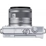 Canon Mirrorless Φωτογραφική Μηχανή EOS M200 Crop Frame Kit (EF-M 15-45mm F3.5-6.3 IS STM) White