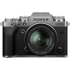 Fujifilm Mirrorless Φωτογραφική Μηχανή X-T4 Crop Frame Kit (XF 18-55mm F2.8-4 R LM OIS) Silver Fujifilm Mirrorless Φωτογραφική Μηχανή X-T4 Crop Frame Kit (XF 18-55mm F2.8-4 R LM OIS) Silver