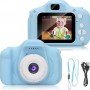 Children Mini Camera Compact Φωτογραφική Μηχανή 3MP με Οθόνη 2" Μπλε