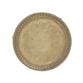 Inart Διακοσμητική Πιατέλα Πολυρητίνης 27x27x3cm