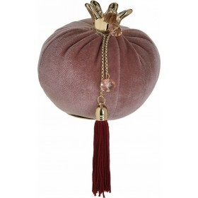 Inart Επιτραπέζιο Γούρι με Ρόδι Ροζ/ Μωβ από Ύφασμα 9x9cm Inart Επιτραπέζιο Γούρι με Ρόδι Ροζ/ Μωβ από Ύφασμα 9x9cm