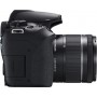 Canon DSLR Φωτογραφική Μηχανή EOS 850D Crop Frame Kit (EF-S 18-55mm F4-5.6 IS STM) Black