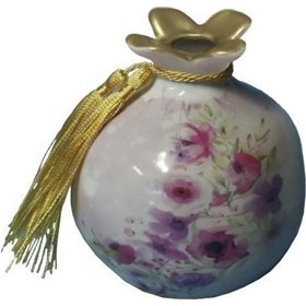 Inart Επιτραπέζιο Γούρι με Ρόδι από Κεραμικό Υλικό 9x9cm Inart Επιτραπέζιο Γούρι με Ρόδι από Κεραμικό Υλικό 9x9cm