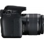 Canon DSLR Φωτογραφική Μηχανή EOS 2000D Crop Frame Kit (EF-S 18-55mm F3.5-5.6 IS ΙΙ + EF-S 75-300mm F4-5.6 DC III) Black