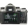 Pentax DSLR Φωτογραφική Μηχανή KP Crop Frame Body Silver