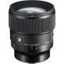 Sigma Full Frame Φωτογραφικός Φακός 85mm F1.4 DG DN Art Telephoto για Sony E Mount Black