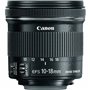 Canon Crop Φωτογραφικός Φακός EF-S 10-18mm f/4.5-5.6 IS STM Wide Angle Zoom για Canon EF-S Mount Black