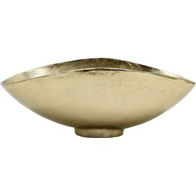 InTheBox Διακοσμητικό Μπωλ Αλουμινίου Flow 43x25x16cmΚωδικός: 017634  InTheBox Διακοσμητικό Μπωλ Αλουμινίου Flow 43x25x16cmΚωδικός: 017634