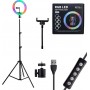 GloboStar RGB Ring Light Professional Digital Ring Light 26cm 3000-6000K με Βάση για ΚινητόΚωδικός: 75801 