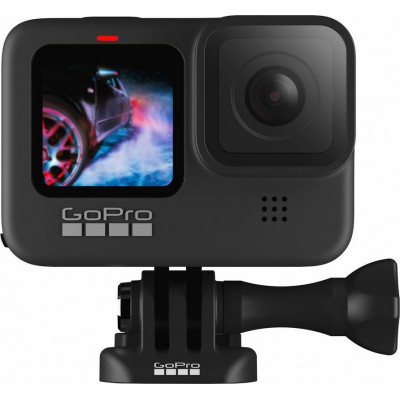 GoPro Hero9 Action Camera 5K Υποβρύχια με WiFi Μαύρη με Οθόνη 2.27"