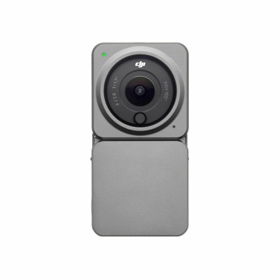 DJI Action 2 Power Combo Action Camera 4K Ultra HD Υποβρύχια με WiFi Γκρι με Οθόνη 1.76"