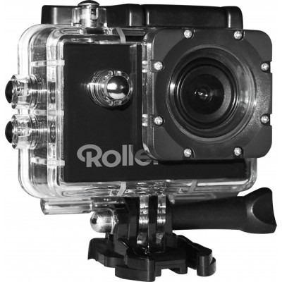 Rollei 4s Plus Action Camera 4K Ultra HD με WiFi Μαύρη με Οθόνη 2"