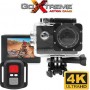 EasyPix GoXtreme Enduro Action Camera 4K Ultra HD Υποβρύχια (με Θήκη) με WiFi Μαύρη με Οθόνη 2"