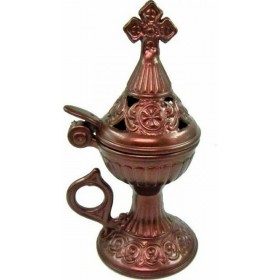 Θυμιατό Χαλκό-Κόκκινο Μεταλλικό Κλειστού ΤύπουΚωδικός: 10601081-2 