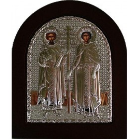 Ankor Εικόνα Κωνσταντίνου &amp Ελένης Επιμεταλλωμένη 13x1cm