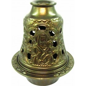 Καντήλι Καμπάνα Μεταλλικό Μπρονζέ 10601079-3