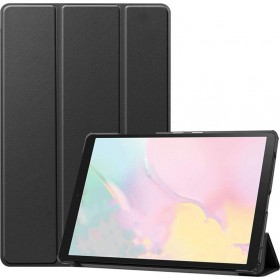 Tech-Protect Tri-Fold Flip Cover Μαύρο (Galaxy Tab A7)