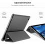 Infiland Smart Stand Flip Cover Stand Μαύρο (Galaxy Tab A7)