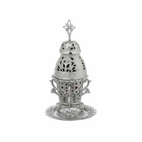 Καντήλι Επιτραπέζιο Επινικελωμένο Μπρούτζινο 7110-19Ν