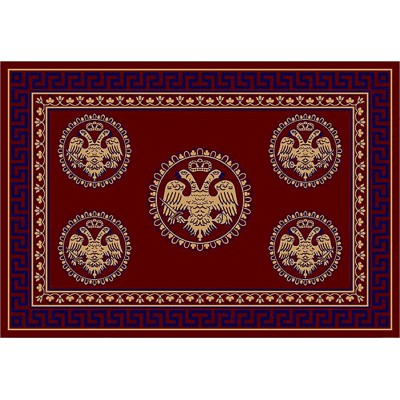 Newplan Εκκλησιαστικό Χαλί Lydia 2128B(106Α) Burgundy 200x300cm