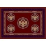 Newplan Εκκλησιαστικό Χαλί Lydia 2128B(106Α) Burgundy 200x300cm