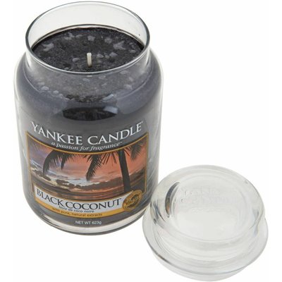 Yankee Candle Αρωματικό Κερί σε Βάζο Black Coconut 10.7x16.8cm 623gr