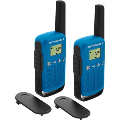 Motorola Talkabout T42 Ασύρματος Πομποδέκτης PMR Σετ 2τμχ Σε Μπλε Χρώμα