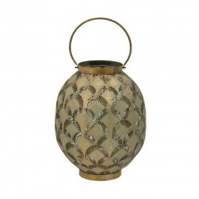 Inart Φαναράκι Μεταλλικό Φανάρι 26x26x28cm