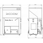 Biodom DF-34 Λέβητας Pellet 26483kcal/h