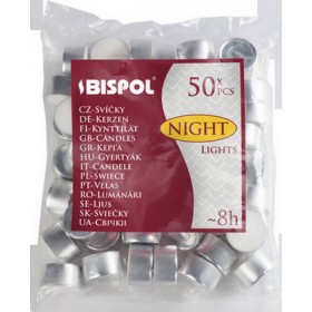 Ρεσώ σε Λευκό χρώμα (έως 8 Ώρες Καύσης ) 50τμχ