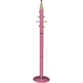 Woodwell Pencil Καλόγερος Ροζ Μεταλλικός 37x37x170cm