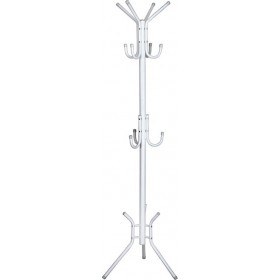 Zita Plus Καλόγερος Λευκός Μεταλλικός 48x48x179cm Zita Plus Καλόγερος Λευκός Μεταλλικός 48x48x179cm