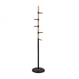 HomeMarkt Mercury Καλόγερος Μαύρος Μεταλλικός 5 Θέσεις με Μαρμάρινη Βάση 37x37x176cm HomeMarkt Mercury Καλόγερος Μαύρος Μεταλλικός 5 Θέσεις με Μαρμάρινη Βάση 37x37x176cm
