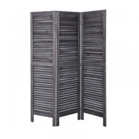 Atmosphera Διακοσμητικό Παραβάν Ξύλινο Γκρι 122x170cm