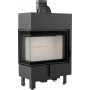 Kratki Lucy 12 Slim L BS Ενεργειακό Τζάκι Ξύλου 8kW Αριστερή Γωνία με Πόρτα Ανοιγόμενη