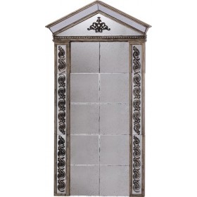 Artekko Καθρέπτης Δαπέδου Μεταλλικός Χρυσός 136x15x240cm