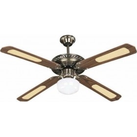 Eurolamp 300-25000 Ανεμιστήρας Οροφής με Φως και Τηλεχειριστήριο Eurolamp 300-25000 Ανεμιστήρας Οροφής με Φως και Τηλεχειριστήριο