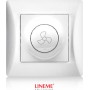 Lineme 50-00112-1 Διακόπτης για Ανεμιστήρα Οροφής Λευκός